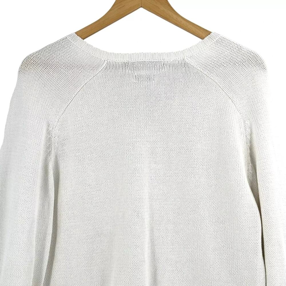 VTG‎ 90s Polo Ralph Lauren V-Neck Sweater XL Preppy Old Money Quiet Luxury Crest - Picture 5 of 8